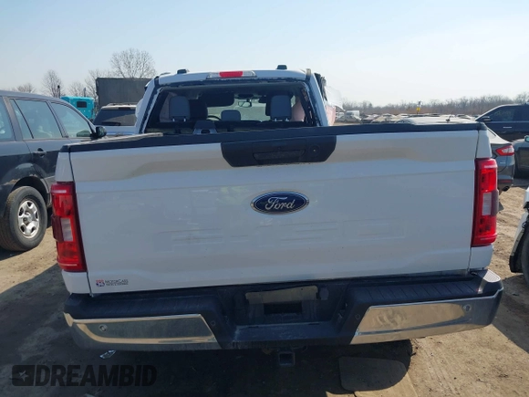 2023 Ford F-150 XL with VIN 1FTFW1E5XPKE18681, listed as a IAAI auction lot 41756786 with 40,101 mi miles. Bid and sale history available at carsss.com. Image 16.