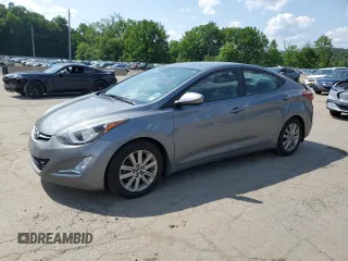 2014 Hyundai Elantra SE with VIN 5NPDH4AE0EH526179, listed as a Copart auction lot 61250645 with 120,455 mi miles and Salvage title. Bid and sale history available at DreamBid. Image 1.