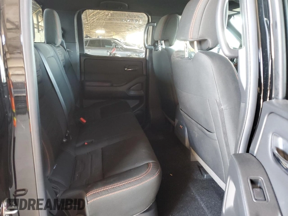2025 Nissan Frontier S with VIN 1N6ED1EK6SN623961, listed as a Copart auction lot 57083555 with 4,720 mi miles and Salvage title. Bid and sale history available at DreamBid. Image 10.