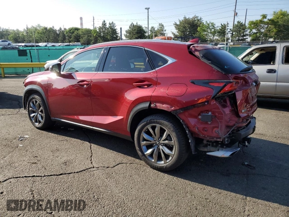 2015 Lexus NX 200t with VIN JTJYARBZ5F2010419, listed as a Copart auction lot 59632075 with 82,501 mi miles and Salvage title. Bid and sale history available at DreamBid. Image 2.