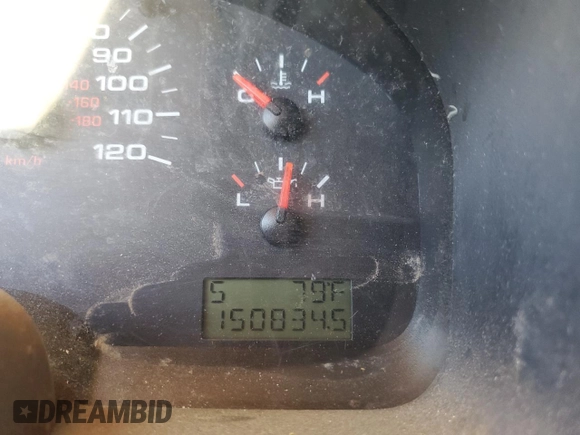 2005 Ford F-150 XLT with VIN 1FTPX12575FB38163, listed as a Copart auction lot 57256425 with 150,834 mi miles and Clean title. Bid and sale history available at DreamBid. Image 9.