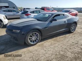 2015 Chevrolet Camaro LS z VIN 2G1FB1E39F9128712, wystawiony jako Copart lot #53454015 z przebiegiem 153 203 mil mil oraz Szkoda całkowita • Salvage title. Historia ofert i sprzedaży dostępna na DreamBid. Obrazek 1.
