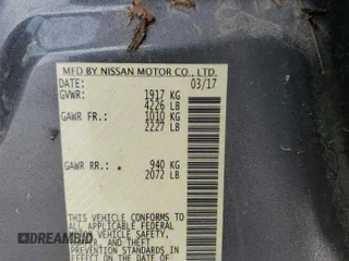 2017 Nissan Altima SR with VIN 1N4AL3AP8HN347170, listed as a Copart auction lot 52516535 with 98,713 mi miles and Salvage Title. Bid and sale history available at DreamBid. Image 13.