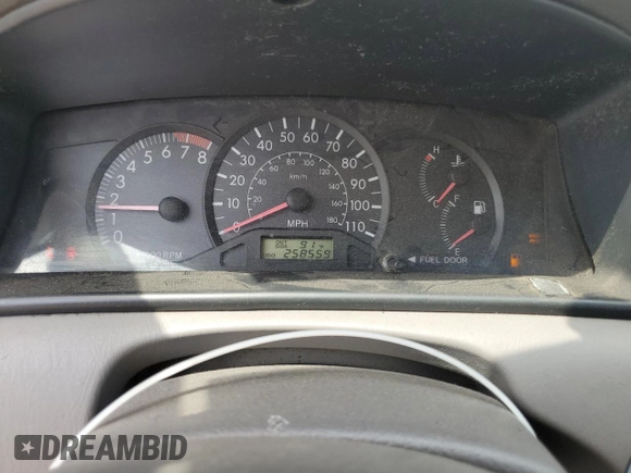 2007 Toyota Corolla CE with VIN JTDBR32E770101863, listed as a Copart auction lot 56990185 with 258,559 mi miles and Clean title. Bid and sale history available at DreamBid. Image 9.