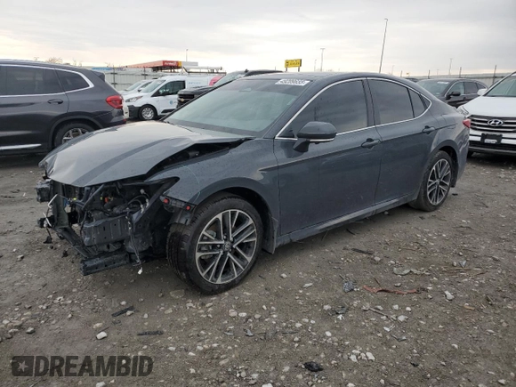 2025 Toyota Camry LE with VIN 4T1DAACK8SU540849, listed as a Copart auction lot 49209655 with 11,244 mi miles and Salvage Title. Bid and sale history available at DreamBid. Image 1.