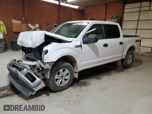 2018 Ford F-150 XL with VIN 1FTEW1EG2JKC85838, listed as a Copart auction lot 55021165 with 149,288 mi miles and Clean Title. Bid and sale history available at carsss.com. Image 1.