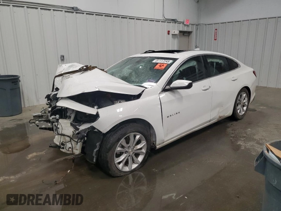 2022 Chevrolet Malibu LT with VIN 1G1ZD5ST6NF165516, listed as a Copart auction lot 51117245 with Not Provided miles and Salvage Title. Bid and sale history available at DreamBid. Image 1.