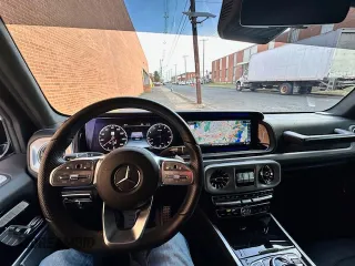 2023 Mercedes-Benz G 550 with VIN W1NYC6BJ8PX461153, listed as a Copart auction lot 44857515 with 17,287 mi miles and Non Repairable. Bid and sale history available at DreamBid. Image 11.