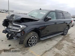 2023 Ford Expedition Max XLT z VIN 1FMJK1H86PEA16436, wystawiony jako Copart lot #45181085 z przebiegiem 14 551 mil mil oraz Czysty tytuł • Clean title. Historia ofert i sprzedaży dostępna na DreamBid. Obrazek 1.