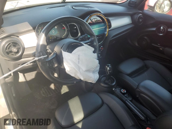 2022 MINI Convertible Cooper S with VIN WMW43DL01N3N51794, listed as a Copart auction lot 53075045 with 43,811 mi miles and Salvage title. Bid and sale history available at DreamBid. Image 8.