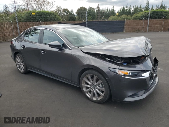 2020 Mazda 3 Select with VIN 3MZBPACL2LM132241, listed as a Copart auction lot 52240945 with 50,370 mi miles and Salvage Title. Bid and sale history available at carsss.com. Image 4.