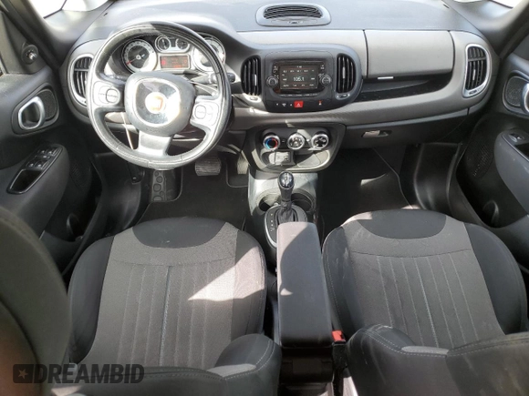 2017 FIAT 500L Pop with VIN ZFBCFAAH5HZ038632, listed as a Copart auction lot 76354304 with 133,632 mi miles and Salvage Title. Bid and sale history available at carsss.com. Image 8.