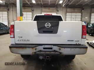 2010 Nissan Titan with VIN 1N6BA0CJ1AN310380, listed as a Copart auction lot 42785105 with 111,663 mi miles and Salvage title. Bid and sale history available at DreamBid. Image 6.
