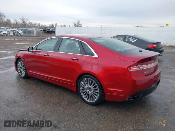2014 Lincoln MKZ z VIN 3LN6L2J9XER806263, wystawiony jako IAAI lot #41794501 z przebiegiem 96 845 mil mil oraz . Historia ofert i sprzedaży dostępna na DreamBid. Obrazek 3.