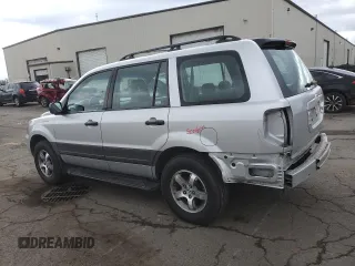 2005 Honda Pilot LX z VIN 2HKYF18195H511883, wystawiony jako Copart lot #53754595 z przebiegiem 269 419 mil mil oraz Szkoda całkowita • Salvage title. Historia ofert i sprzedaży dostępna na DreamBid. Obrazek 2.