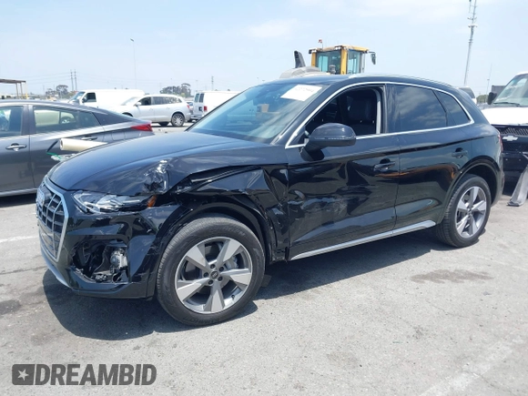 2023 Audi Q5 Premium with VIN WA1ABAFY2P2132364, listed as a IAAI auction lot 42272904 with 20,326 mi miles and . Bid and sale history available at DreamBid. Image 18.