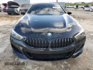 2024 BMW 8 Series 840i with VIN WBAGV2C07LCE26407, listed as a Copart auction lot 76743714 with 44,037 mi miles and Salvage Title. Bid and sale history available at carsss.com. Image 5.