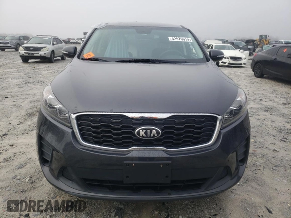 2019 Kia Sorento S V6 with VIN 5XYPGDA58KG449628, listed as a Copart auction lot 42976015 with 119,475 mi miles and Salvage Title. Bid and sale history available at carsss.com. Image 5.