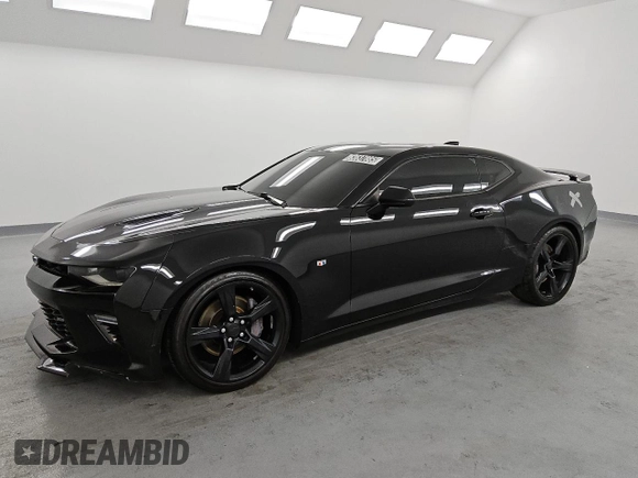 2017 Chevrolet Camaro 2SS z VIN 1G1FH1R74H0101619, wystawiony jako Copart lot #53637885 z przebiegiem 110 052 mil mil oraz Czysty tytuł • Clean title. Historia ofert i sprzedaży dostępna na DreamBid. Obrazek 1.