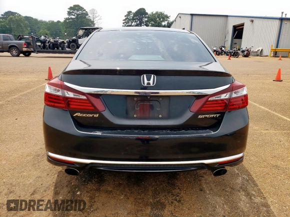 2016 Honda Accord Sport z VIN 1HGCR2F51GA186865, wystawiony jako Copart lot #57423315 z przebiegiem 98 103 mil mil oraz Szkoda całkowita • Salvage title. Historia ofert i sprzedaży dostępna na DreamBid. Obrazek 6.