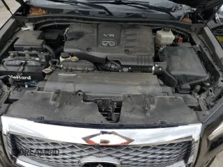 2019 Infiniti QX80 LUXE with VIN JN8AZ2ND6K9850428, listed as a Copart auction lot 71494304 with 60,426 mi miles and Salvage Title. Bid and sale history available at carsss.com. Image 12.