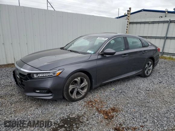 2018 Honda Accord EX-L z VIN 1HGCV1F59JA111618, wystawiony jako Copart lot #56922785 z przebiegiem 51 796 mil mil oraz Szkoda całkowita • Salvage title. Historia ofert i sprzedaży dostępna na DreamBid. Obrazek 1.