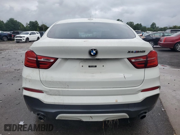 2018 BMW X4 M40i with VIN 5UXXW7C55J0W64100, listed as a Copart auction lot 64945913 with 0 mi miles. Bid and sale history available at carsss.com. Image 6.