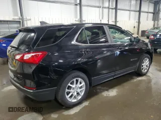 2021 Chevrolet Equinox LT with VIN 3GNAXUEV8ML340007, listed as a Copart auction lot 55551695 with 57,063 mi miles and Salvage title. Bid and sale history available at DreamBid. Image 3.