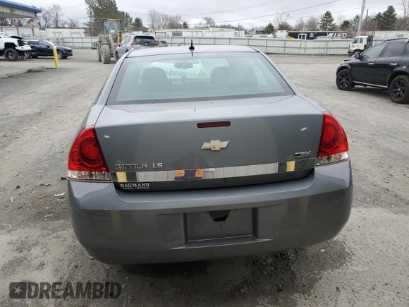 2009 Chevrolet Impala LS with VIN 2G1WB57K891223003, listed as a Copart auction lot 50491765 with Not Provided miles and Salvage Title. Bid and sale history available at DreamBid. Image 6.