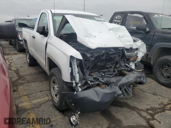 2016 Chevrolet Silverado 1500 Work Truck with VIN 1GCNCNEH5GZ341666, listed as a Copart auction lot 48910405 with 80,357 mi miles and Salvage Title. Bid and sale history available at carsss.com. Image 4.