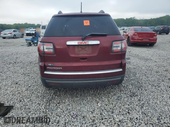 2015 GMC Acadia SLE with VIN 1GKKRNED8FJ264503, listed as a Copart auction lot 54212735 with 180,750 mi miles and Salvage title. Bid and sale history available at DreamBid. Image 6.