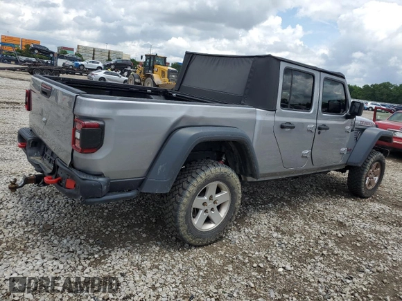 2020 Jeep Gladiator Rubicon z VIN 1C6JJTBG7LL102712, wystawiony jako Copart lot #60887965 z przebiegiem 80 262 mil mil oraz Szkoda całkowita • Salvage title. Historia ofert i sprzedaży dostępna na DreamBid. Obrazek 3.