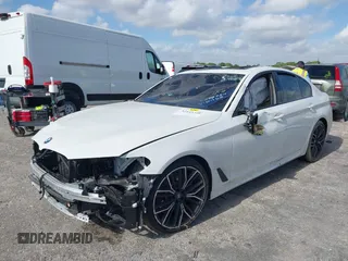 2021 BMW 5 Series 530i with VIN WBA53BH01MWX02468, listed as a IAAI auction lot 42115308 with 26,649 mi miles and . Bid and sale history available at DreamBid. Image 18.