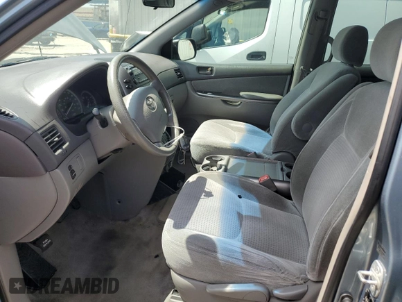 2008 Toyota Sienna CE with VIN 5TDZK23C78S204953, listed as a Copart auction lot 52029425 with 163,003 mi miles and Salvage Title. Bid and sale history available at carsss.com. Image 7.