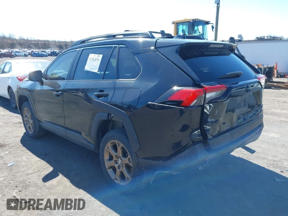 2023 Toyota RAV4 Hybrid XLE with VIN 2T3UWRFV6PW184454, listed as a IAAI auction lot 41903018 with 24,632 mi miles. Bid and sale history available at carsss.com. Image 3.