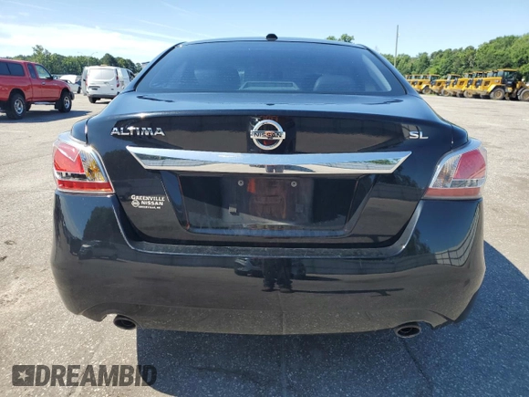 2015 Nissan Altima SL with VIN 1N4AL3AP7FN862058, listed as a Copart auction lot 61431795 with 196,193 mi miles and Salvage title. Bid and sale history available at DreamBid. Image 6.