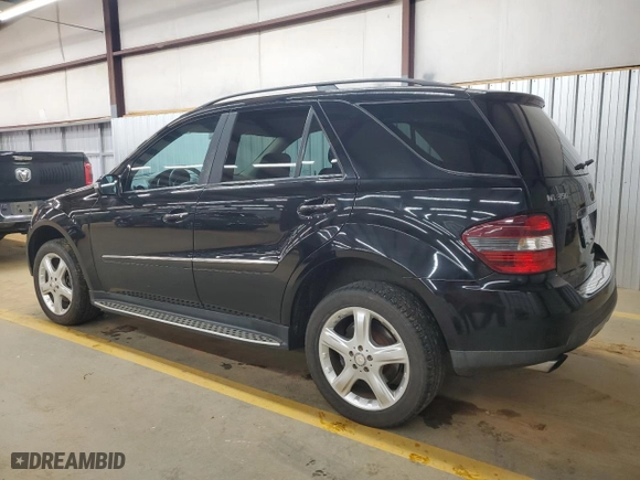 2008 Mercedes-Benz M-Class 3.5L with VIN 4JGBB86E28A388242, listed as a Copart auction lot 49553935 with 153,075 mi miles and Clean Title. Bid and sale history available at carsss.com. Image 2.