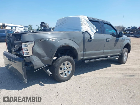 2018 Ford F-150 XL z VIN 1FTEW1EP8JFD63788, wystawiony jako IAAI lot #42252446 z przebiegiem 52 611 mil mil oraz . Historia ofert i sprzedaży dostępna na DreamBid. Obrazek 4.