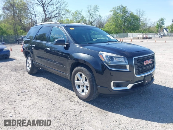 2015 GMC Acadia SLE with VIN 1GKKVPKD0FJ127292, listed as a IAAI auction lot 42142023 with 146,014 mi miles and . Bid and sale history available at carsss.com. Image 1.