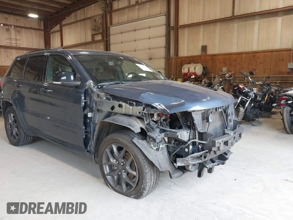 2020 Jeep Grand Cherokee Limited X with VIN 1C4RJFBG2LC420413, listed as a IAAI auction lot 42366255 with 53,788 mi miles and . Bid and sale history available at DreamBid. Image 19.