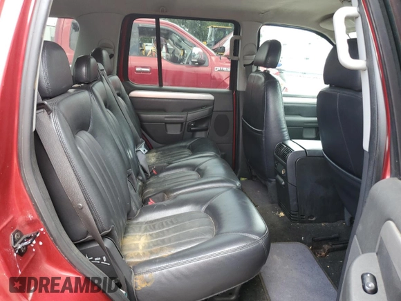2004 Mercury Mountaineer Convenience with VIN 4M2ZU86KX4UJ06323, listed as a Copart auction lot 61662835 with 186,014 mi miles and Salvage title. Bid and sale history available at DreamBid. Image 11.