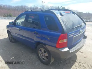 2008 Kia Sportage LX z VIN KNDJF724987508403, wystawiony jako IAAI lot #42012382 z przebiegiem 96 635 mil mil oraz . Historia ofert i sprzedaży dostępna na DreamBid. Obrazek 3.