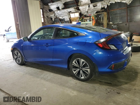 2016 Honda Civic EX-T with VIN 2HGFC3B31GH361061, listed as a Copart auction lot 56869105 with 72,416 mi miles and Salvage title. Bid and sale history available at DreamBid. Image 2.