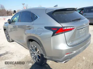 2017 Lexus NX with VIN JTJBARBZ9H2120463, listed as a IAAI auction lot 41762621 with 175,217 mi miles. Bid and sale history available at carsss.com. Image 3.