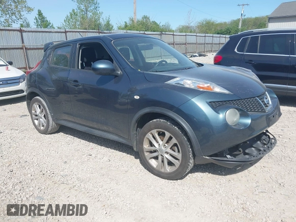 2014 Nissan Juke S with VIN JN8AF5MR3ET361144, listed as a IAAI auction lot 42135959 with Not Provided miles and . Bid and sale history available at carsss.com. Image 1.