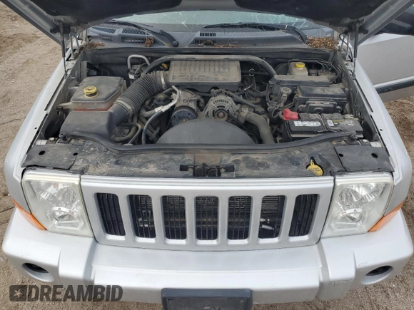 2006 Jeep Commander with VIN 1J8HG48KX6C195536, listed as a Copart auction lot 66568924 with 159,255 mi miles and Clean Title. Bid and sale history available at carsss.com. Image 12.