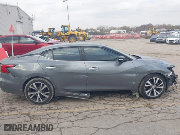 2017 Nissan Maxima S with VIN 1N4AA6AP1HC361740, listed as a IAAI auction lot 40868494 with 90,607 mi miles and . Bid and sale history available at DreamBid. Image 14.