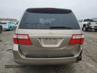 2007 Honda Odyssey EX-L with VIN 5FNRL38657B126262, listed as a Copart auction lot 80701484 with 101,020 mi miles and Non Repairable. Bid and sale history available at DreamBid. Image 6.