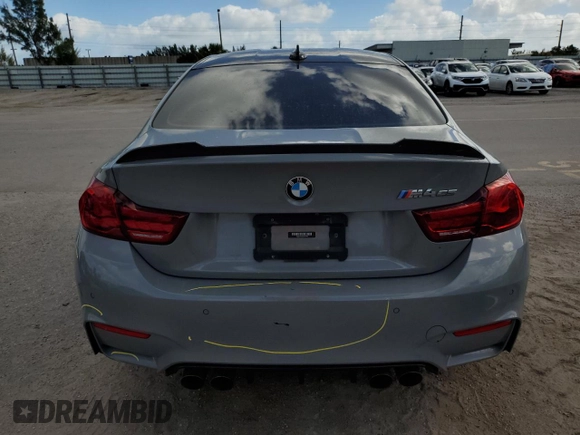 2019 BMW M4 CS with VIN WBS3S7C56KAC09792, listed as a Copart auction lot 76513383 with 55,538 mi miles. Bid and sale history available at carsss.com. Image 6.