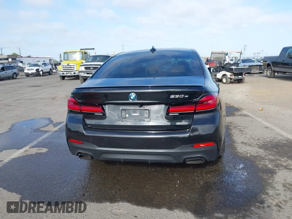 2023 BMW 5 Series 530e with VIN WBA13AG09PCL56556, listed as a IAAI auction lot 42098427 with Not provided miles and . Bid and sale history available at DreamBid. Image 16.